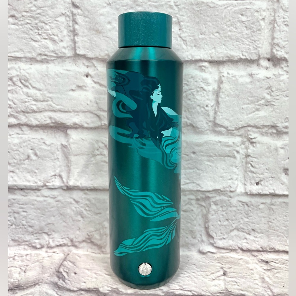 Starbucks Teal Mermaid Vacuum Insulated 20 oz Bottle